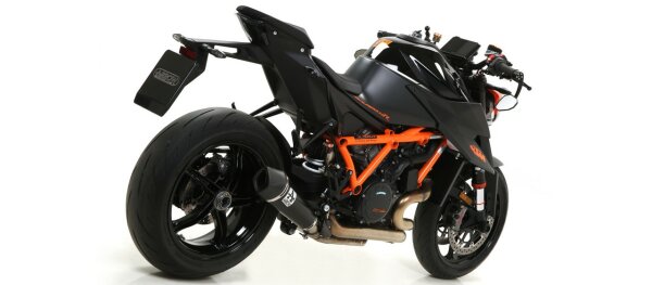 ARROW X-Kone Edelstahl schwarz KTM 1290 Super Duke R 20-23,1390 Super Duke R 24-