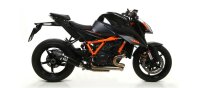 ARROW X-Kone Edelstahl schwarz KTM 1290 Super Duke R...