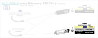 ARROW Urban Aluminium schwarz Piaggio Vespa Primavera 3V...