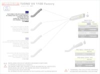 71746KZ-Arrow Verbingungsrohr mit Kat Aprilia Tuono V4...