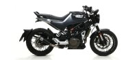 ARROW Pro-Race Edelstahl schwarz Husqvarna Svartpilen / Vitpilen 401 20-