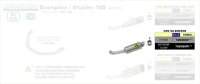 ARROW GP2 Titan Husqvarna Svartpilen/Vitpilen 125 21-