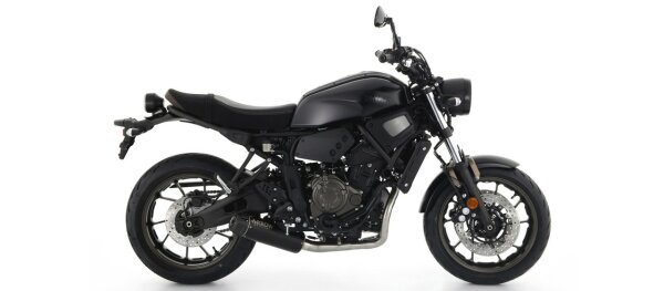 ARROW Rebel Edelstahl schwarz YAMAHA XSR 700 21-