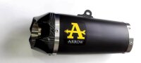 71932PKN-ARROW Works Edelstahl schwarz YAMAHA MT-09 21-23
