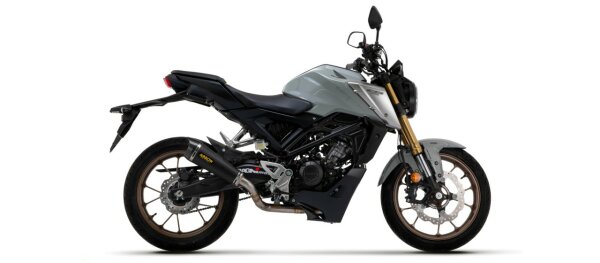 ARROW X-Kone Edelstahl schwarz HONDA CB 125 R 21-24
