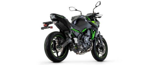 ARROW X-CONE Edelstahl schwarz Kawasaki NINJA 650-Z 650 21-23