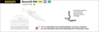 Arrow Katersatzrohr DUCATI Desert X 950 2022