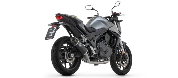 ARROW Indy-Race Edelstahl schwarz HONDA CB 750 Hornet 23-