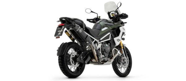 ARROW VELOCE Aluminium schwarz TRIUMPH Tiger 1200 22-23