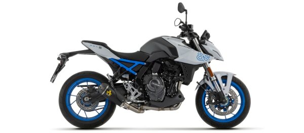 ARROW Works Edelstahl schwarz Suzuki GSX-8S 23-24
