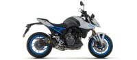 ARROW Works Edelstahl schwarz Suzuki GSX-8S 23-24