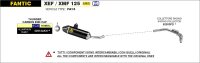 ARROW Thunder Aluminium schwarz FANTIC MOTOR XEF / XMF 125 23-