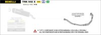 72191PD-ARROW Krümmer BENELLI TRK 502 X 21-24