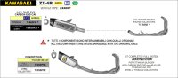 ARROW Competition Pista Titan KAWASAKI ZX-4R 2024