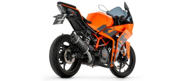 ARROW Indy Race Aluminium schwarz EVO KTM RC 390 22-24