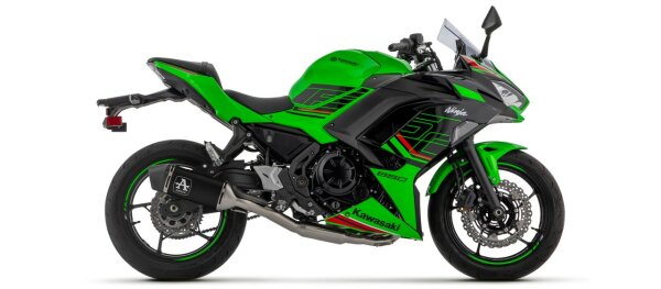 ARROW VELOCE Aluminium schwarz KAWASAKI NINJA 650-Z 650 24-25