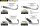 ARROW VELOCE Aluminium schwarz KAWASAKI NINJA 650-Z 650 24-25