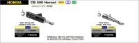 ARROW Pro-Race Edelstahl HONDA CB 500 Hornet 2024