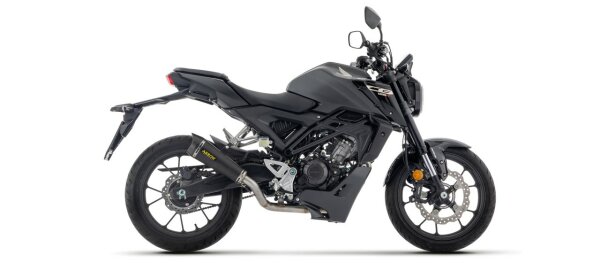 ARROW X-Kone Aluminium schwarz HONDA CB 125 R 24-