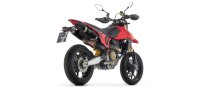 ARROW PRO-RACE Edelstahl schwarz DUCATI HYPERMOTARD 698...