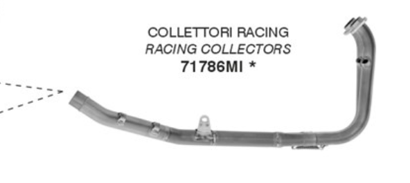 71786MI-ARROW Racing Krümmer CF Moto 450 MT 2024