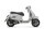 ARROW Urban Aluminium schwarz PIAGGIO VESPA GTS 310 HPE 25-