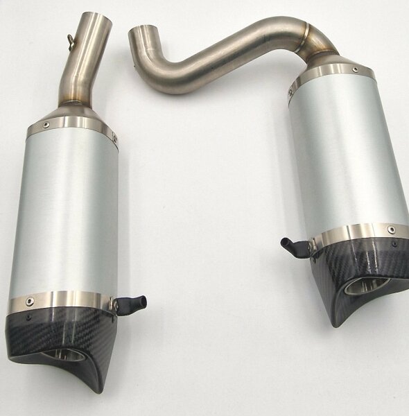 ARROW Thunder Short Aluminium  für Ducati HYPERMOTARD 796