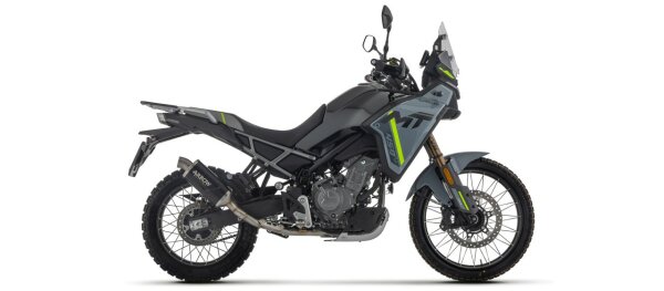 ARROW INDY-RACE Aluminium schwarz CF MOTO 450 MT 2025-