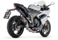 ARROW Veloce Aluminium schwarz Racing TRIMPH Daytona 660 2024