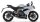 ARROW Veloce Aluminium schwarz Racing TRIMPH Daytona 660 2024