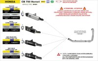 71811MI-ARROW Racing Krümmer HONDA CB 750 HORNET 2025