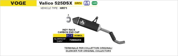 ARROW  Indy Race EVO Voge Valico 525DSX 2025