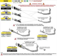 ARROW Pro-Race Titan BMW S 1000 RR,  M 1000 RR 2025