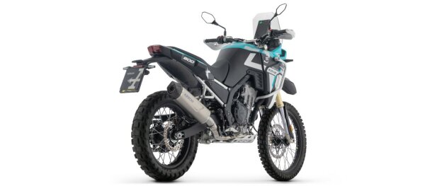 ARROW INDY RACE EVO Titan mit Carbonendkappe KOVE 800X PRO-RALLY 2025