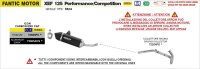 ARROW Endschalldämpfer Icon Titan Fantic Motor XEF...