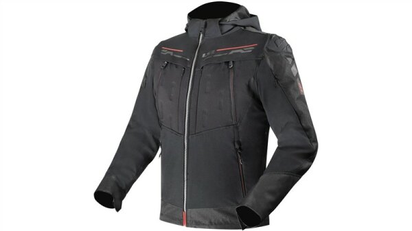JACKE LS2 ZIRCONIUM EVO HERREN SCHWARZ/ROT