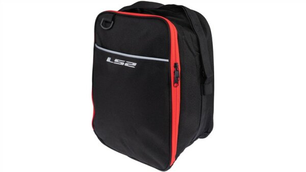 LS2 Urban Rucksack schwarz,rot