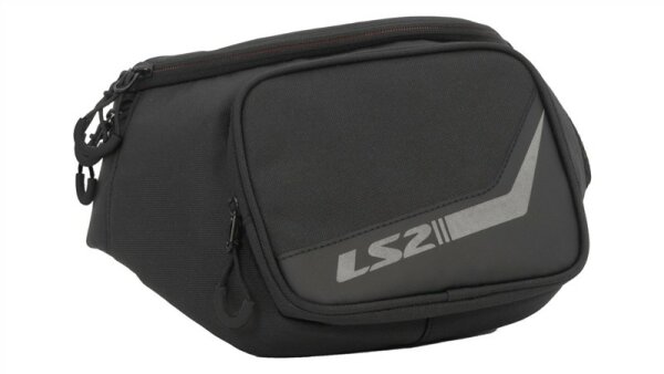 LS2 Freedom Bauchtasche schwarz,rot Black