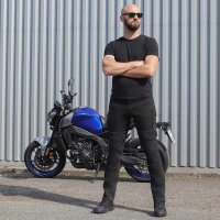Trilobite Jeans Parado Monolayer CE AAA Herren schwarz, Slim Fit -