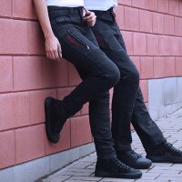 Trilobite Jeans Parado Monolayer CE AAA Herren schwarz, Slim Fit -