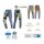 Trilobite Jeans Parado Doublelayer CE AAA Herren schwarz, Regular Fit -