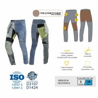Trilobite Jeans Parado Doublelayer CE AAA Herren blau, Slim Fit -