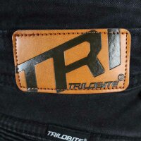 Trilobite Jeans Parado Doublelayer CE AAA Herren schwarz, Slim Fit -