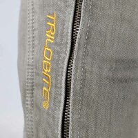 Trilobite Jeans Parado Doublelayer CE AAA Herren hellgrau, Slim Fit -