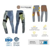 Trilobite Jeans Parado Doublelayer CE AAA Damen blau, Regular Fit -