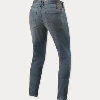 REVIT! Herren Jeans Carlin SK Mittelgrau Used L34