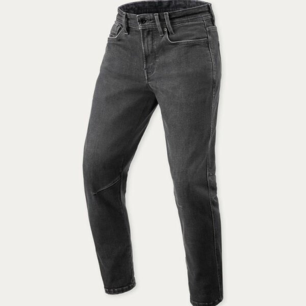 REVIT!  Detroit 3 Tapered Jeans Herren Dark Black Stone L34