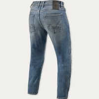 REVIT! Herren Jeans Detroit 3 Tapered Medium Blue Vintage L32