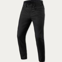 REVIT! Herren Jeans Keegan Tapered Schwarz L32