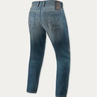 REVIT! Herren Jeans Keegan Tapered Medium Blue Vintage L34